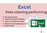 clean data, data format, merge sheets, split sheets